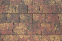 Брусчатка Stellard Квадрат 300х300х80 Колор микс Закат